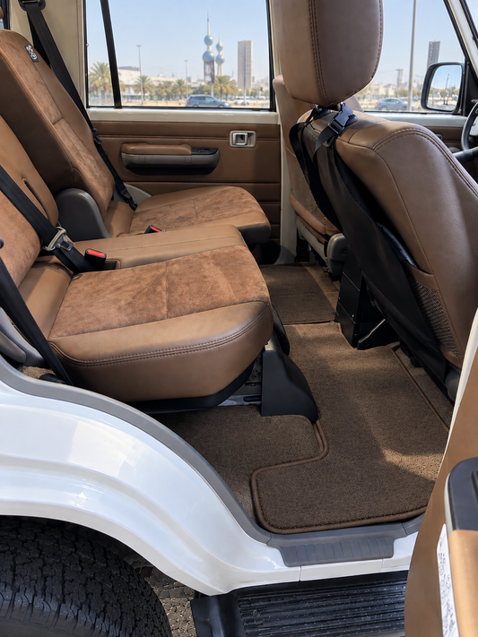 TME Rear Seat Relocation Kit for Land Cruiser 70 (2024+ Compatible / 10cm Legroom Extension)